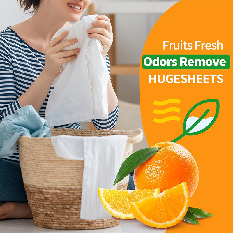 Laundry dryer sheets