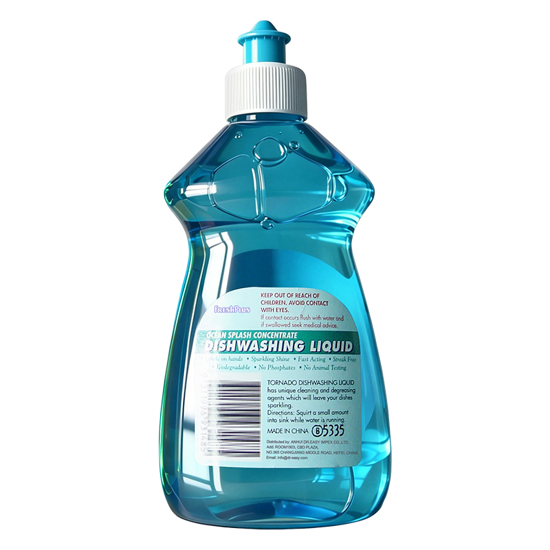 Detergente líquido antibacteriano concentrado multiusos para lavar platos