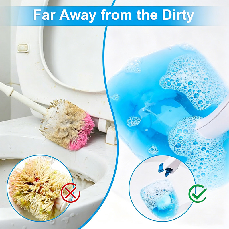 flushable toilet cleaning pads